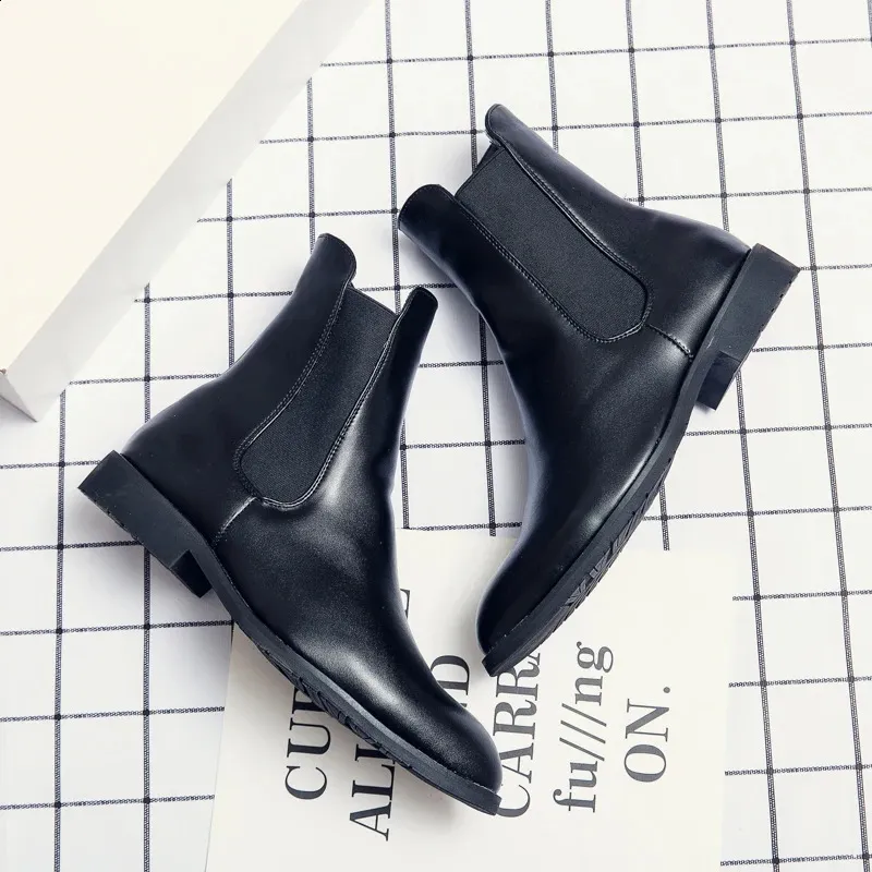 Erkek moda rahat bilek botları deri rahat kışlık erkek ayakkabı büyük beden 38-48 240930_voghion.com