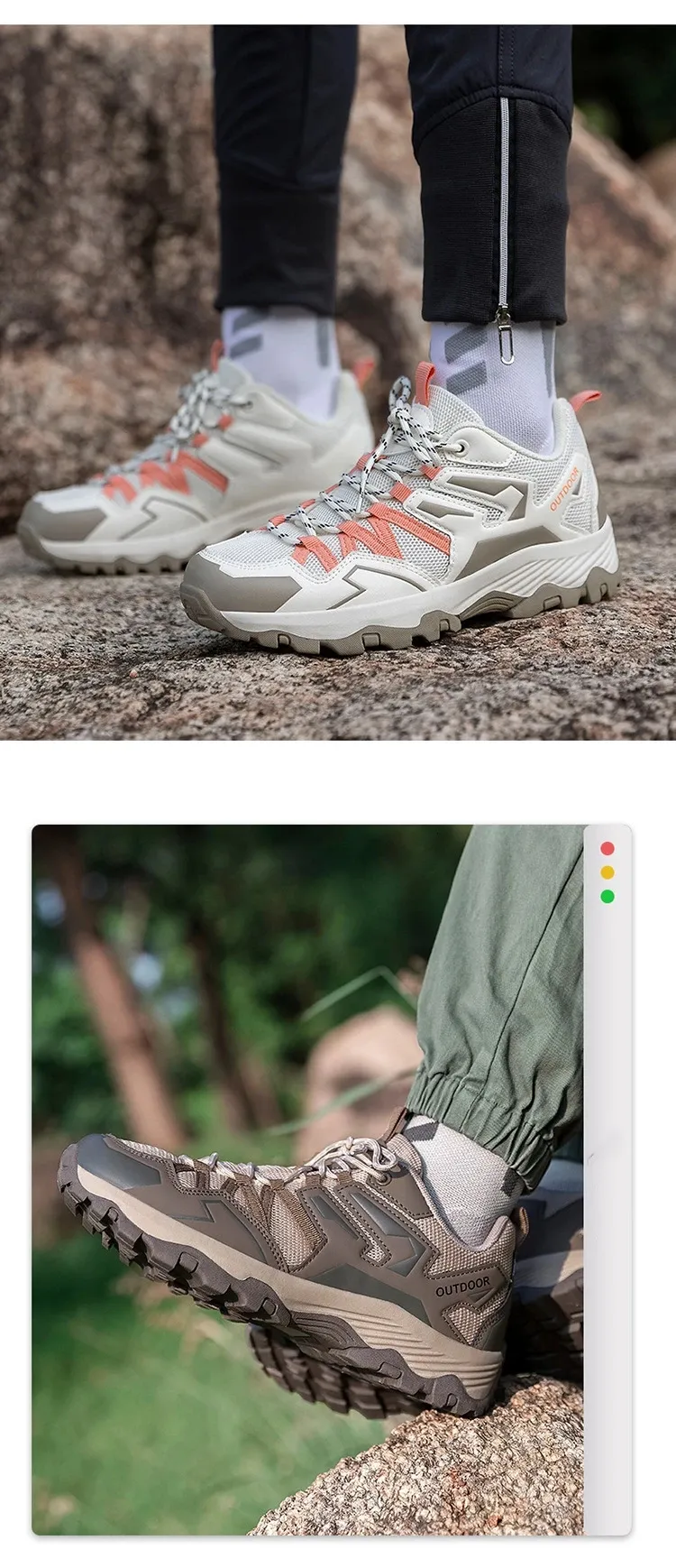 Scarpe da trekking per uomo e donna stivali da escursionismo traspiranti_voghion.com