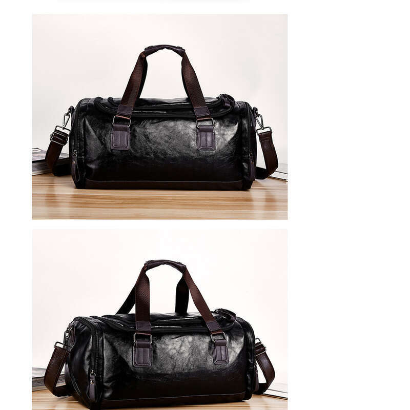 Borsa da uomo di alta qualità, borsa da fitness, borsa a tracolla, borsa da uomo, borsa da viaggio in pelle PU di grande capacità_voghion.com