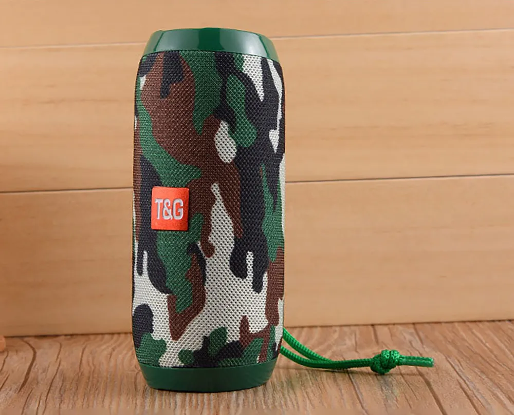 Waterproof Speakers Outdoor TG117 Portable Bluetooth-compatible Wireless Bass Column Computer Sound Box Radio USB_voghion.com