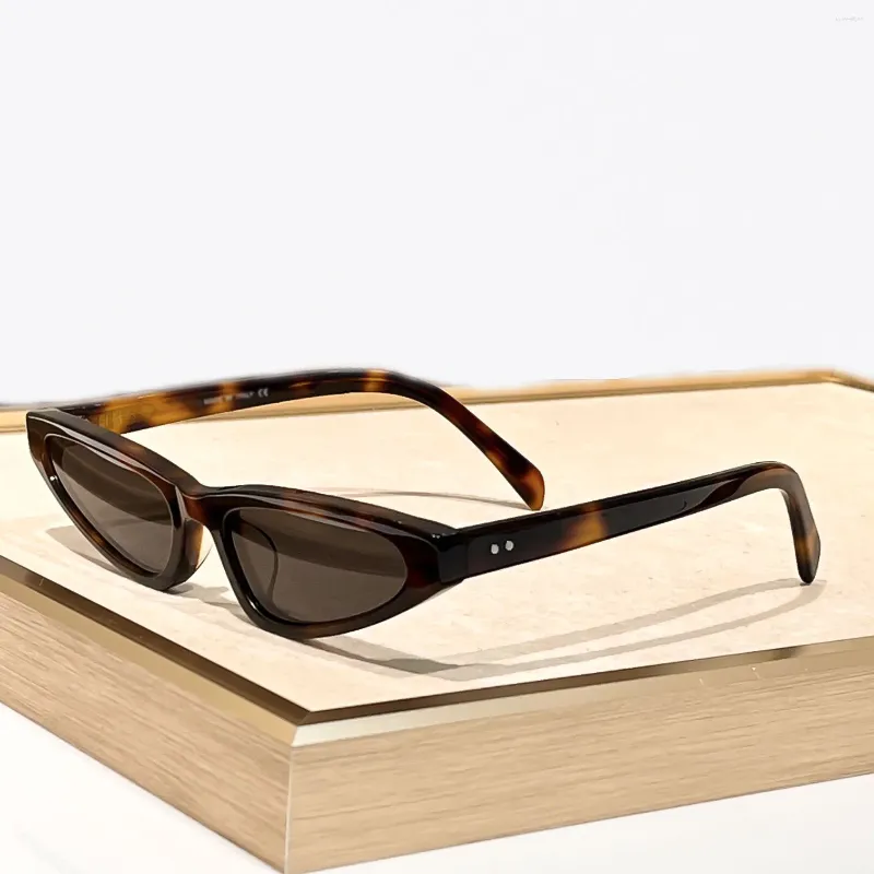 Sonnenbrille Cat Eye Damen Design Brillen Polarisiert Kleines Gesicht Männer Klassisch Hochwertige Vintage Modebrille_voghion.com
