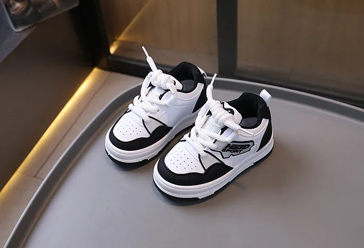 Designer Thick Bottom Versatile Kids Trainers Cutefeet for Toddler Fashion boy School Leisure Tennis Shoes Non-slip_voghion.com