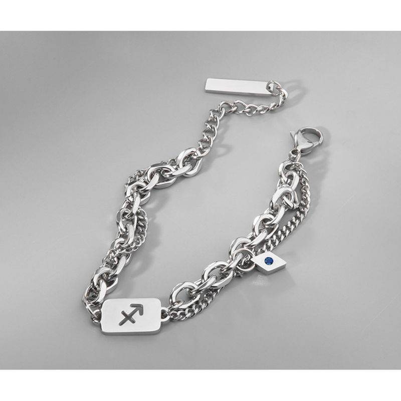 Twee Zodiac Light Nischendesign-Accessoires, hochwertige und vielseitige Herren- und Studentenarmbänder für Damen_voghion.com