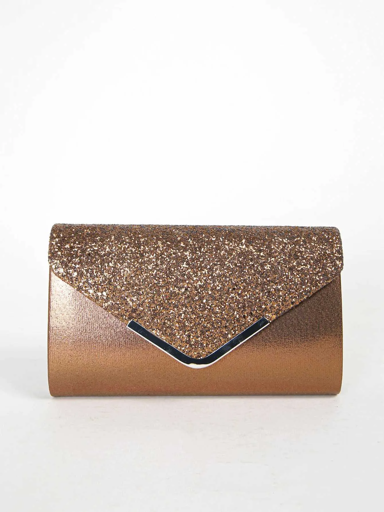 Womens evening envelope handbag promotion sequin clutch wallet shoulder chain cross body bag Y241019_voghion.com