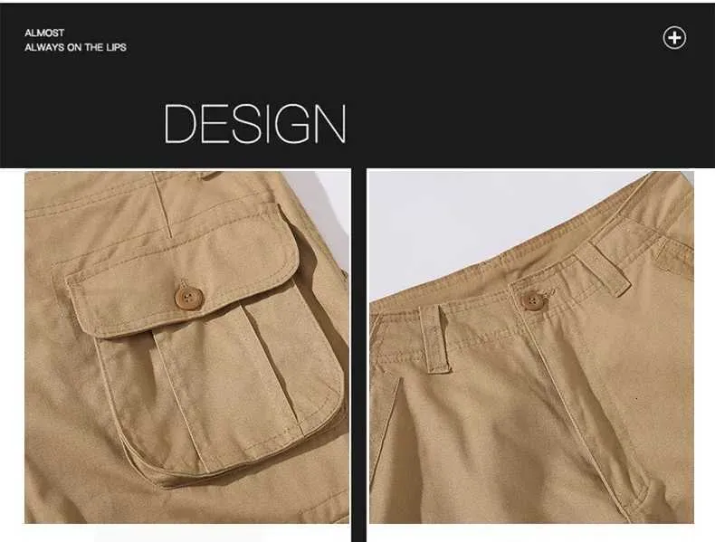 Tactical Cargo Männer Baumwolle Overalls Outdoor Arbeitshosen Große Größe Herrenbekleidung Camo Wanderhosen W250715_voghion.com