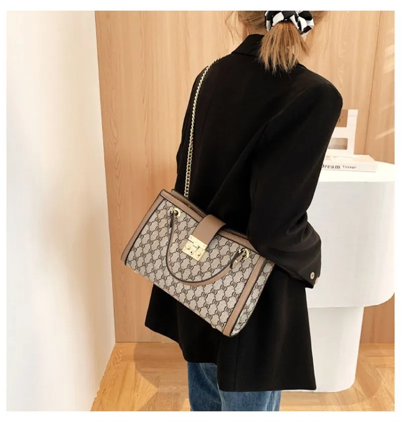 Designer Freies Verschiffen 2025 Neue Modische Tote Premium Textur Gedruckt Große Kapazität Einzelnen Schulter Unterarm Tasche Für_voghion.com