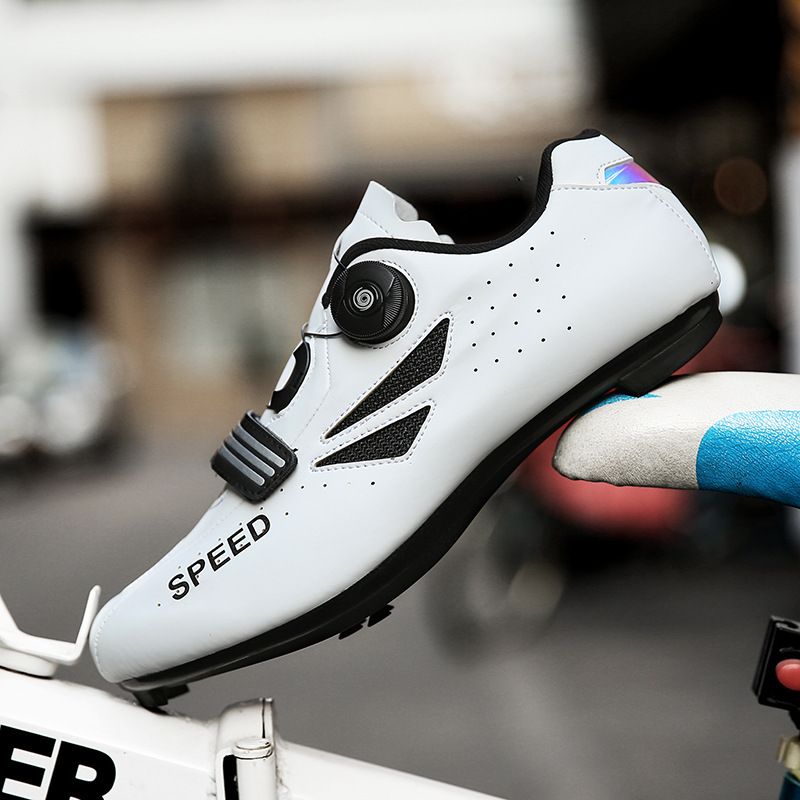 Radfahren dynamischen Fahrradschlössern, schlosslose Fahrrad-Bergschuhe für Herren und Damen mit harter Sohle_voghion.com