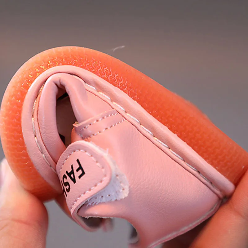 for Newborn Infant Soft Sole Anti Slip Baby Toddler Happysteps Cartoon Kids Child Squeaky Shoes Sizes US0.5C-US4C_voghion.com