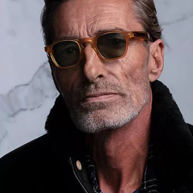 NN-034 vintage Polarized Sunglasses Men Women round Retro Brand Sunglass UV400 Fashion Male Acetate Designer Sun glasses_voghion.com