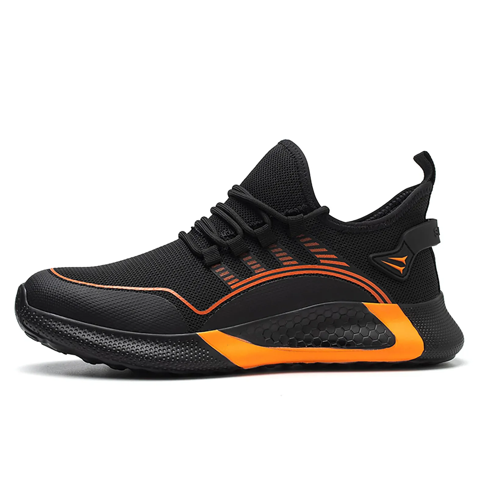 Steel Safety Casual Breathable Light Toed Smashing Anti Stab Work Shoes Mens_voghion.com