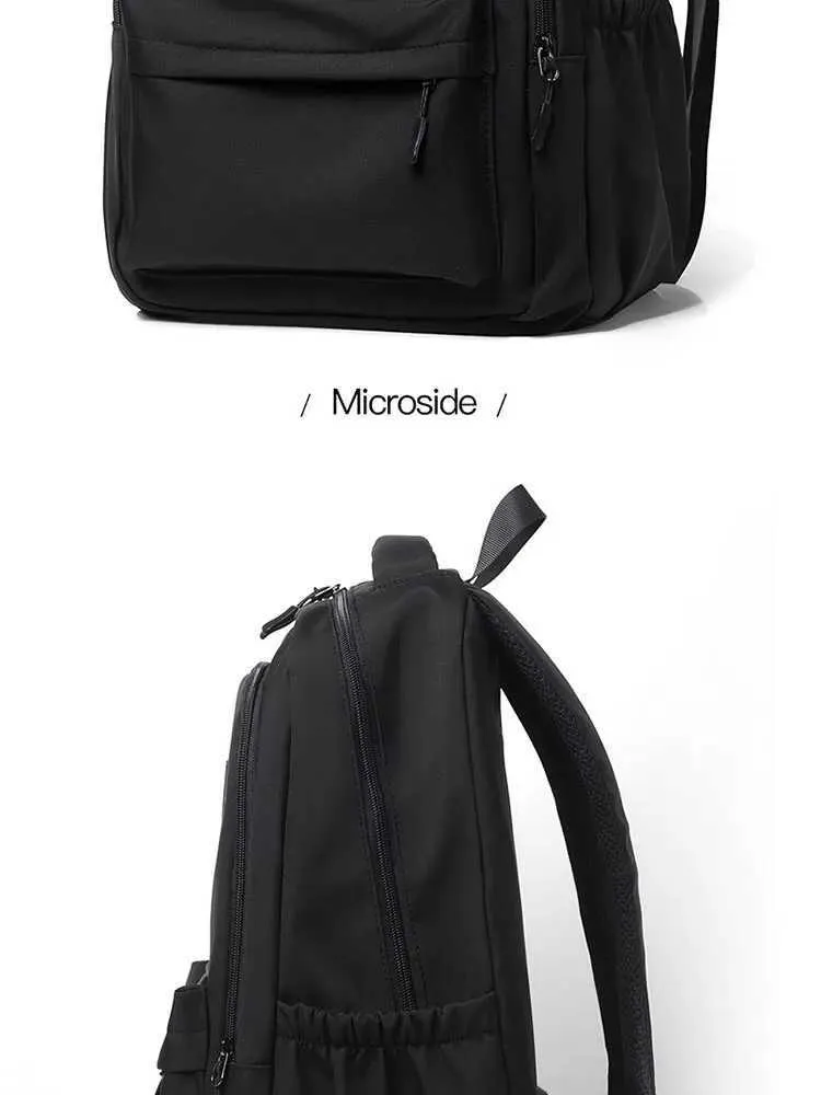 Rucksack Für Damen Und Herren Einfarbiger Laptop Rucksack Freizeit_voghion.com