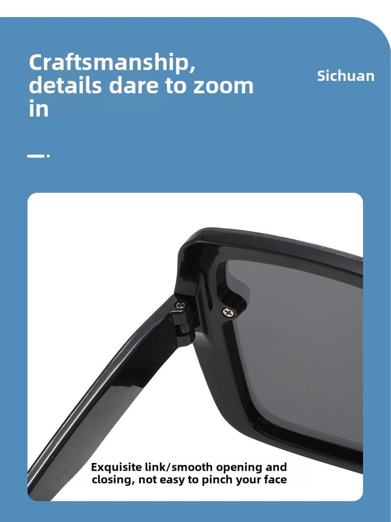 Neue modische Sonnenbrille mit großem Rahmen für vielseitige Straßenfotografie im Damentrend, kleine und hochwertige Sonnenbrillen_voghion.com