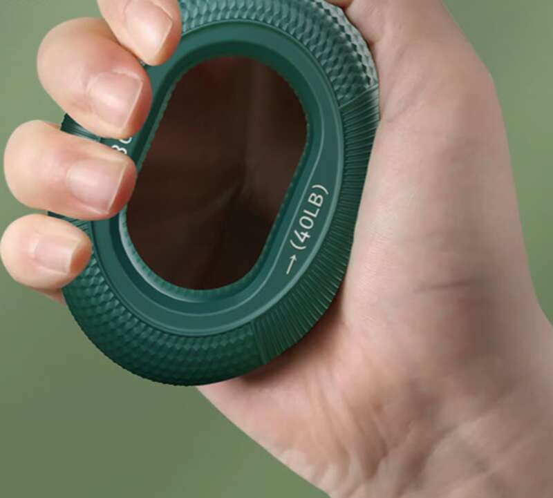 139.000 pessoas recompram a marca: Dispositivo de mão, anel de borracha de silicone para recuperação muscular dos dedos, força do pulso_voghion.com