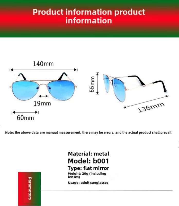 High Quality Outdoor Aviators Mens Sunglasses For Men Stylish Sun Glasses Classic Sunglasses_voghion.com