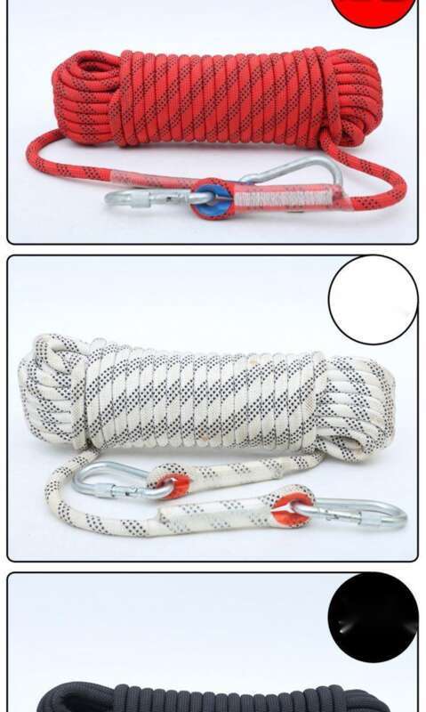 【3463 Personen Collectie】 Veiligheid Werk op grote hoogte Buiten Brand Slijtvast Vlucht- en Reddingstouw, Klimtouw_voghion.com