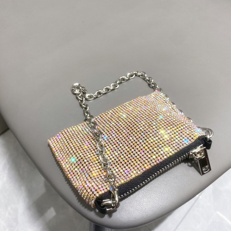 BWBW Strass-Abendtasche, Clutch, glitzernd, glitzernde Geldbörse für Damen_voghion.com