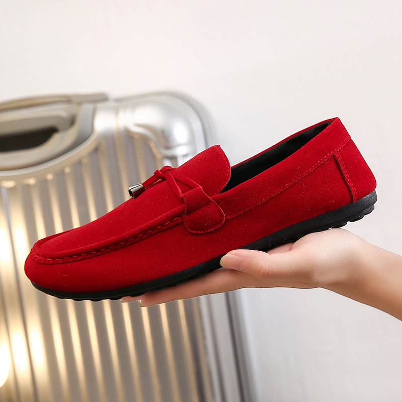 Mocassins de mode populaire pour hommes, chaussures décontractées à tête ronde, chaussures respirantes_voghion.com