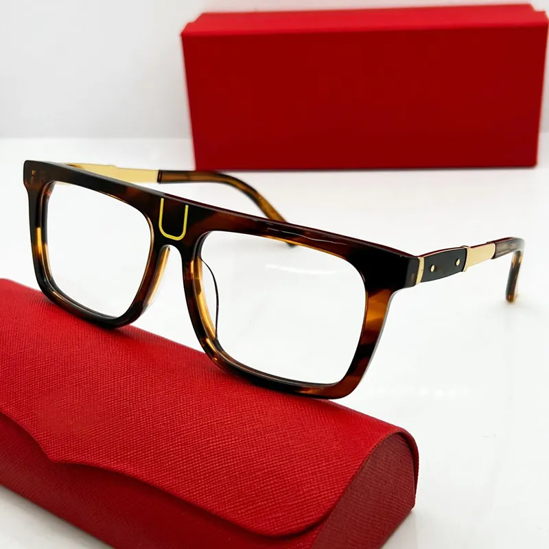 Dizajnerske sunčane naočale Cheetah Classic pravokutnik metalna serija Živahne i elegantne poslovne ležerne muške i ženske naočale s punim optičkim okvirom_voghion.com