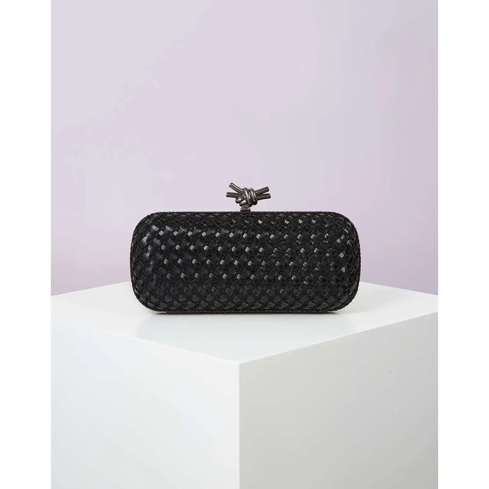 Gold Evening Clutch Bag For Women Leather And Bright E Woven Purse Elegant Ladies Metal Knot Party Handbag Bolsas_voghion.com