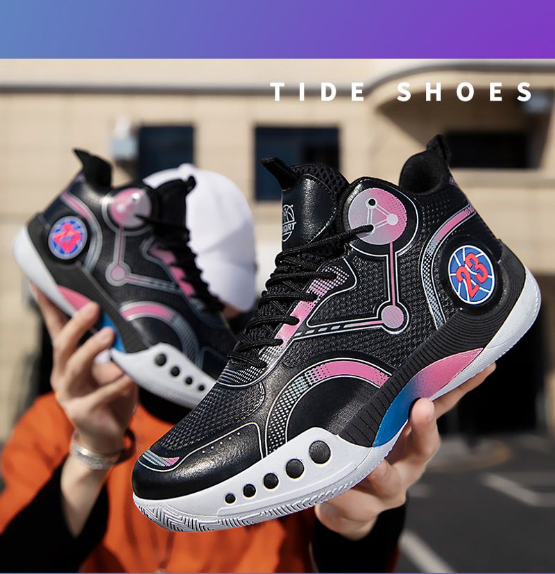 Basketballschuhe Herren Jugend atmungsaktive Schuhe echte Student Turnschuhe Kindersportschuhe Damenstiefel_voghion.com