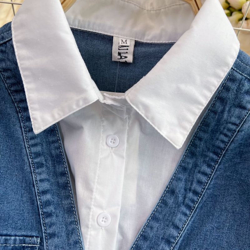 Women's spring and autumn new version of the mid-length shirt dress_voghion.com