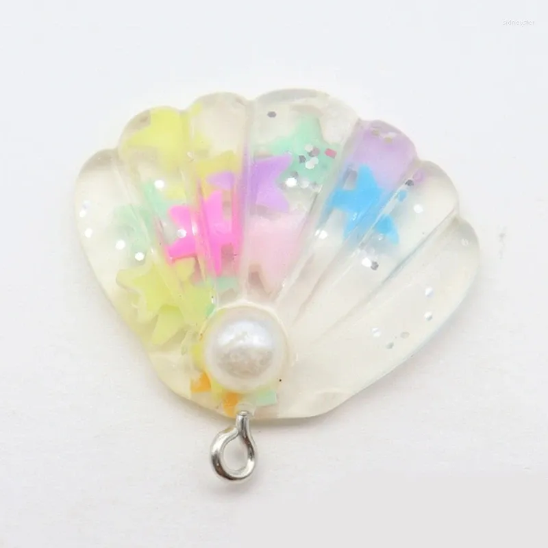 Pendant Necklaces Elegant Resin Woman Necklace Choker Simple Neck Chain With Shell Jewelry For Women_voghion.com