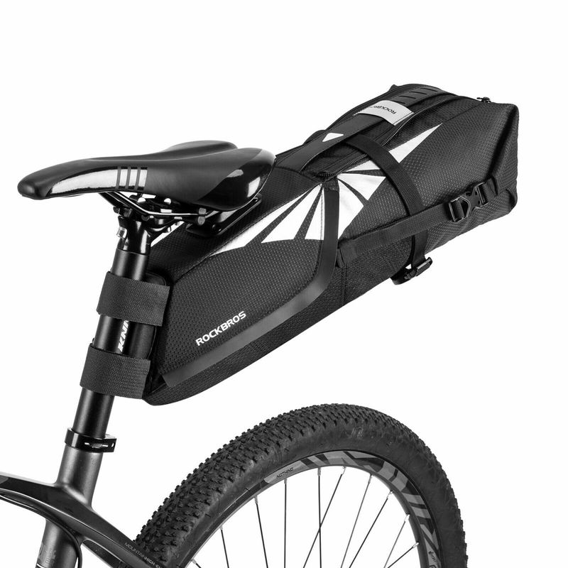 ROCKBROS Bicycl Saddl Bag. This 10 - Litr Bik Bag Is 100% Watr Rsistanc And Dsignd To B Placd Undr Th_voghion.com