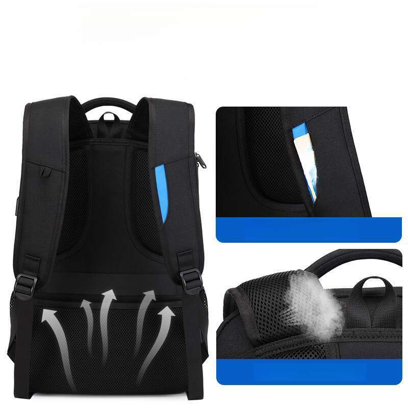 Sac d'ordinateur de voyage multifonctionnel pour hommes, grande capacité, pour loisirs, affaires, usage étudiant_voghion.com