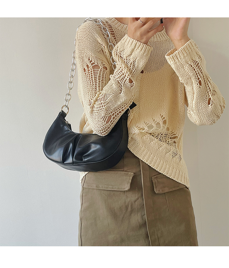 Ljetna ručna torba za preko tijela s jednim lancem, u obliku oblaka, jedinstvenog dizajna, nova torba za rame_voghion.com