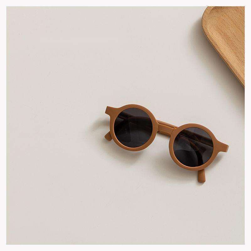 Silicone Boys And Girls Eye UV Protection Children's Baby Polarized Sunglasses_voghion.com