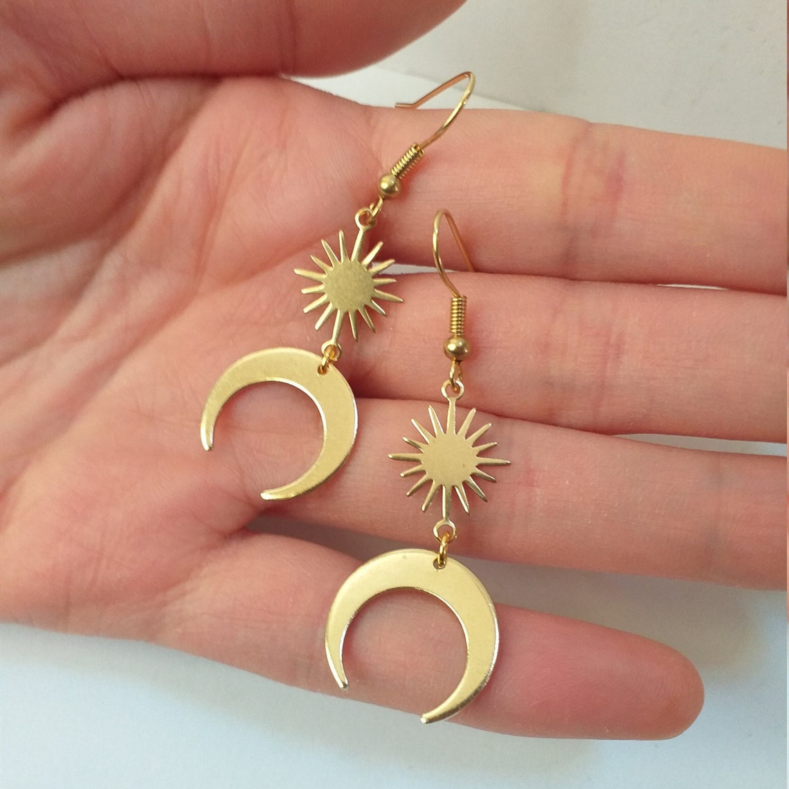 Gioielli e accessori Nuovi orecchini Sole e Luna di design_voghion.com