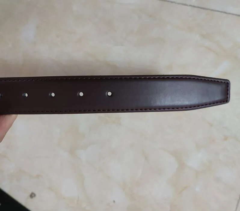 Smooth ather designer belts for Gold Sier Black alphanumeric buck ma chastity top fashion mens accessories_voghion.com