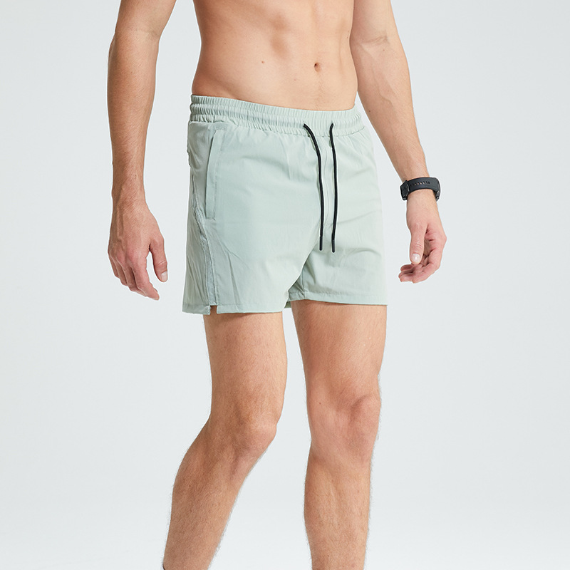 2026 Quick Drying Breathable Sports Shorts For Outdoor Running, Marathon, Track And Field, Three Quarter Stretch Training Shorts_voghion.com