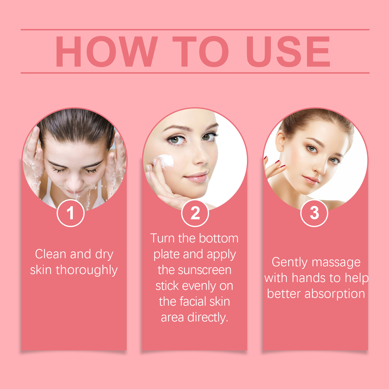 EELHOE Protection Stick, Summer Outdoor Sun Protection Spf50 Body Skin Moisturizing And Moisturizing Care Stick_voghion.com