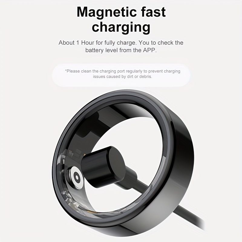Fiess Trackers Exercise smart rings, steps, distance, calories, sleep activity trackers, gifts for boys and girls_voghion.com
