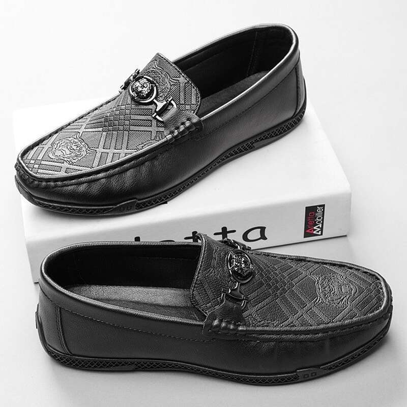 SHLIANG Men's Casual Shoes Spring Summer Style Business Loafers Driving Shoes Fashion Popular For Men Work Footwear Y0301_voghion.com