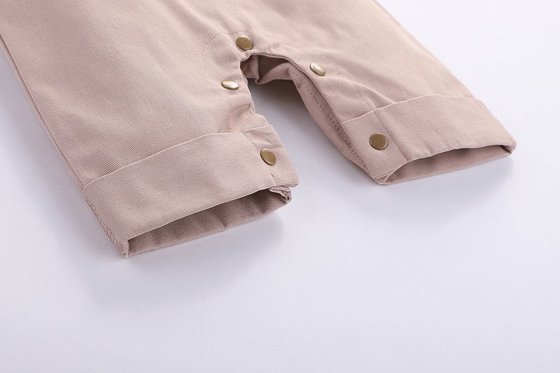 Mutter & Kinder Sommer baby kleid gentleman kleid junge kurzarm weste overall/klettern anzug + hut_voghion.com