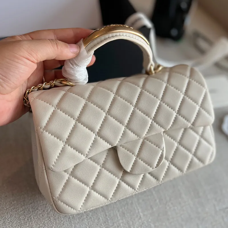 Designer-Handtasche Crossbody Handtaschen Leder Schulter Gold Griff Handtaschen Mode Frauen Geldbörsen Designer Damen Brieftaschen_voghion.com