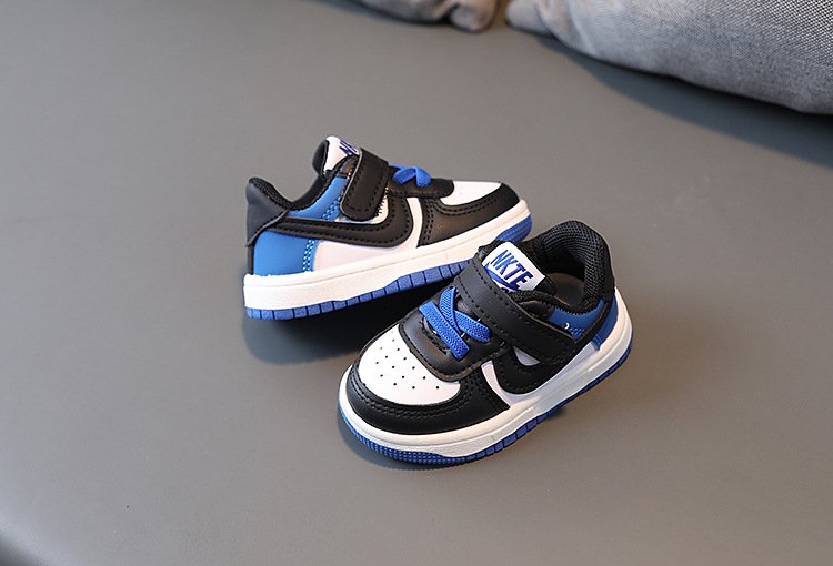 XUANMU Children's Sports Shoes Boys And Girls Casual Board Shoes Comfortable Low-top Breathable Soft Sole Style Versatile Z0155_voghion.com