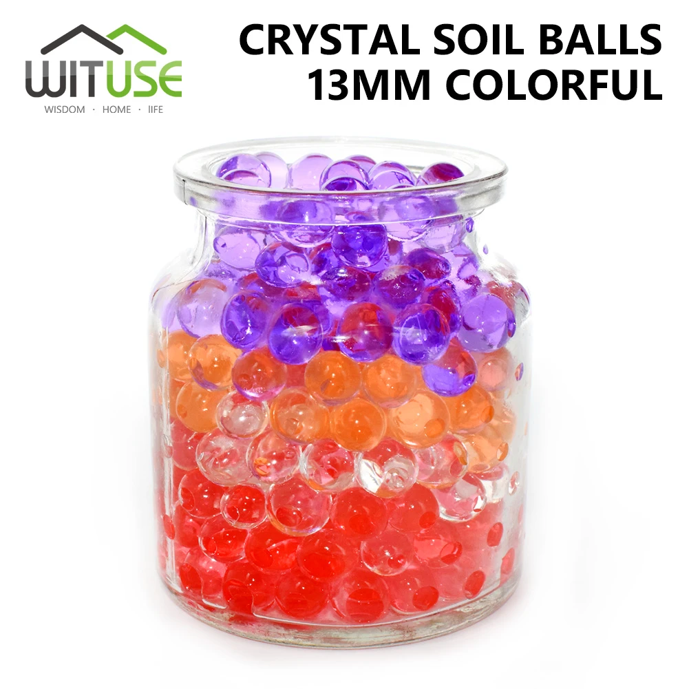 6000pcs Growing In Water Balls Pearl Crystal Soil Grow Beads Hydrogel Gel Jelly Orbiz Toy Orbiz For Flower Plant Home Decorative_voghion.com