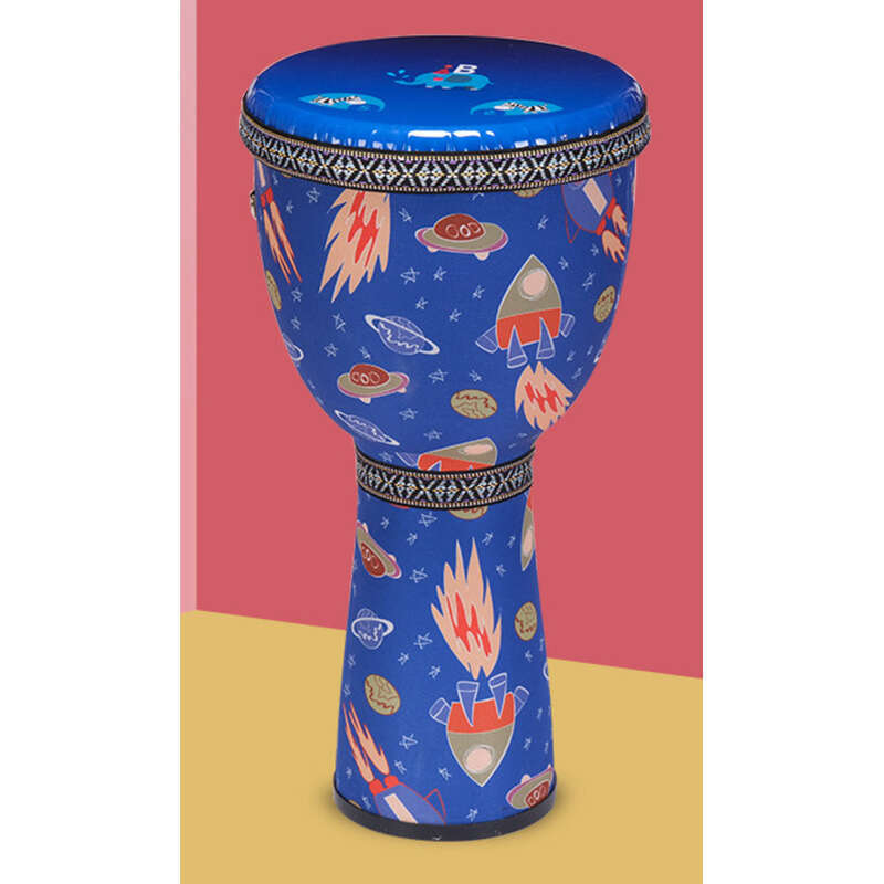 Drum 8-inch Kindergarten Children's Ultra Lightweight PVC Sheepskin Fabric Hand Drum 10 Inches_voghion.com