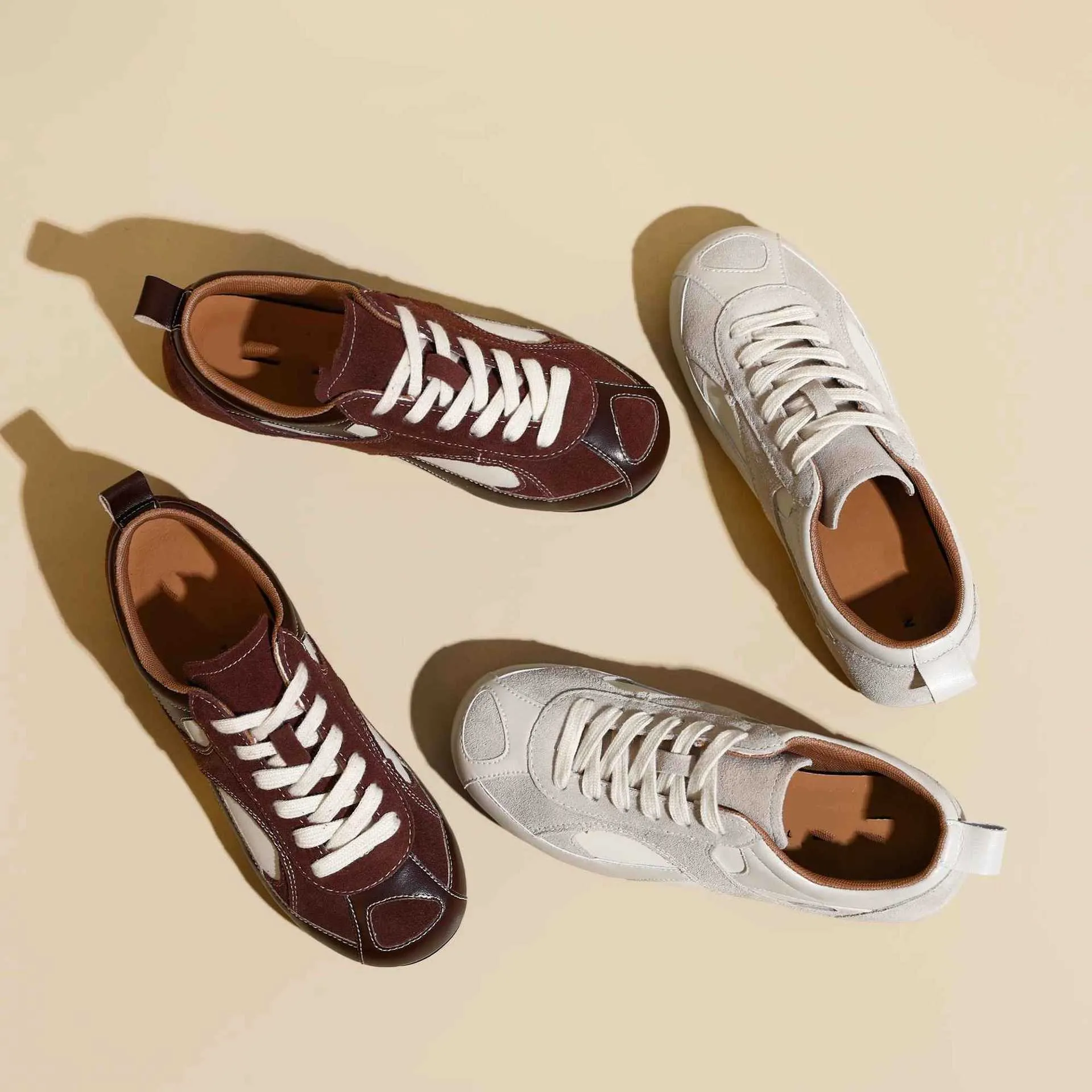 Dammesportschong: Moudedesign Nei Retro Flaachbuedem Lafschong Training Villsäiteg Fräizäit_voghion.com
