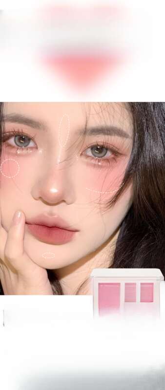 Puderpalette Farbverstärkender matter Highlighter Hervorhebung_voghion.com