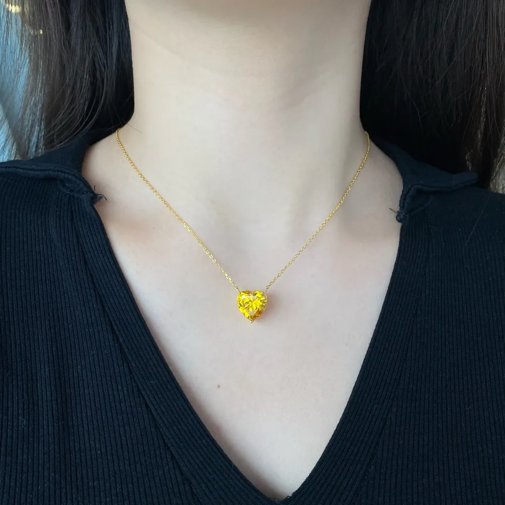 S Sterling Sier Love Heart Designer Necklaces For Women Big Austrian Crystal Charm Sailormoon 3 Carats Stone Hearts_voghion.com