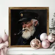 Vintage meresõidukapteni puidust silt "8x8" – klassikaline mereaegne seinakunst elutubade ja kodukaunistuse jaoks – ainulaadne kingiidee_voghion.com