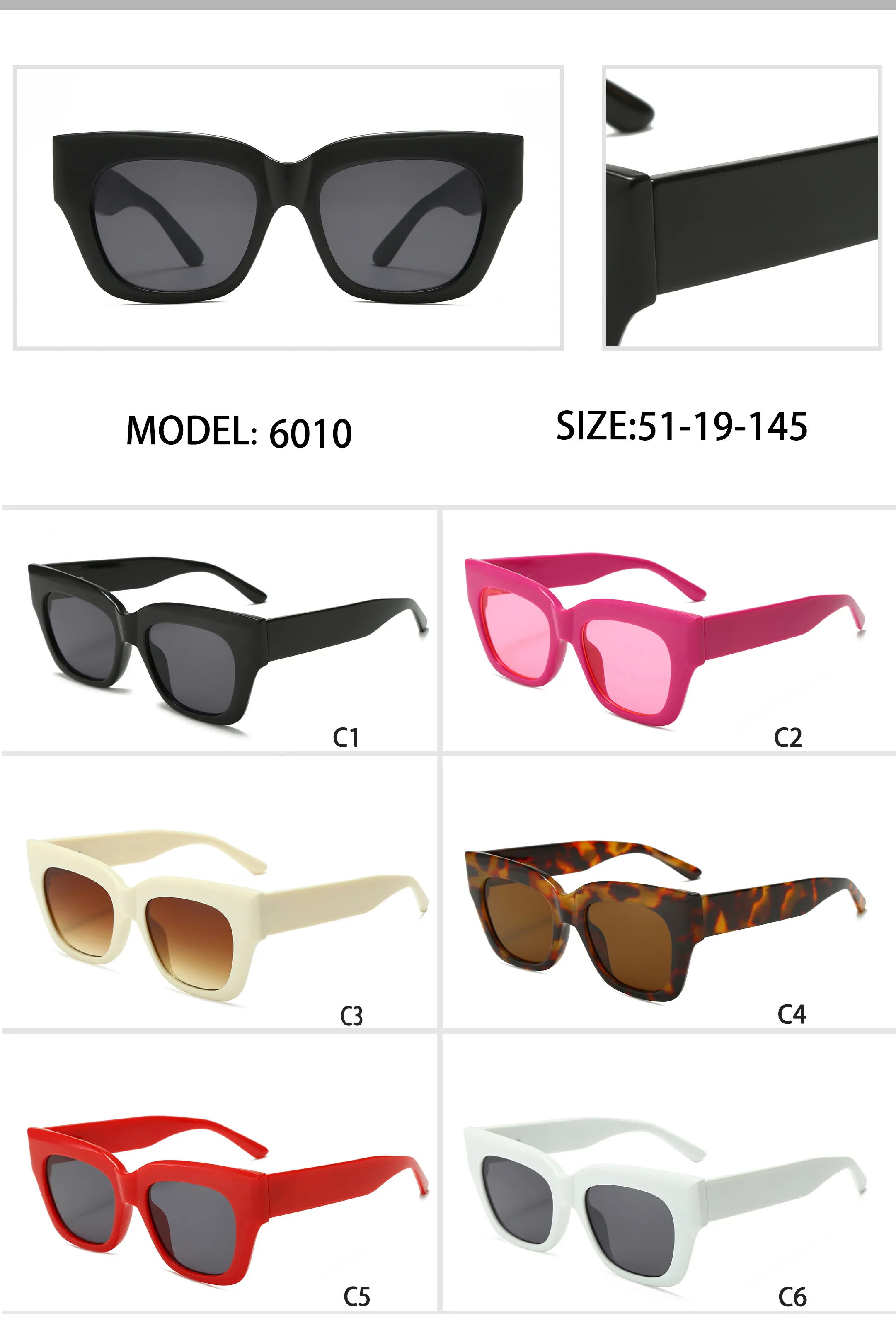 Designer Sunglasses For Women Stylish Red Frame Shading Glasses_voghion.com