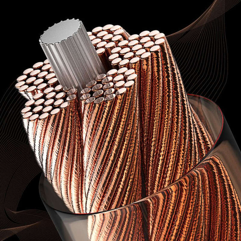CVJ VS400 Kabelgebundenes Kopfhörer-Upgradekabel, 400-adrig, austauschbarer Stecker, 2,5–3,5–4,4 mm, symmetrisches geflochtenes Kabel_voghion.com
