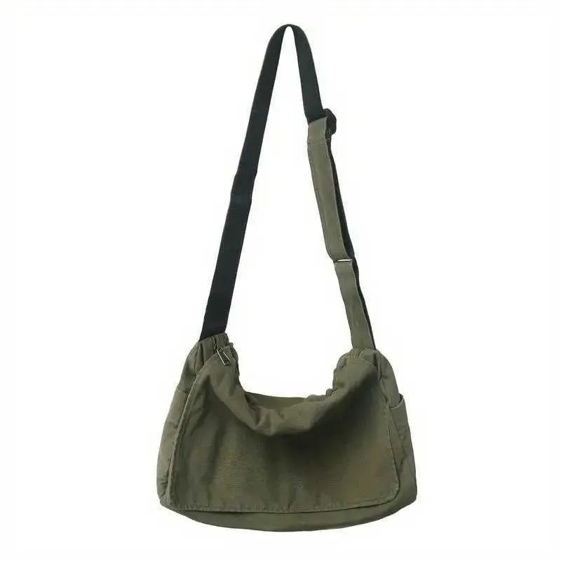 Borsa a tracolla da donna, in tela vintage, per adolescenti, a tracolla, casual, a mano, a tracolla, C241022_voghion.com