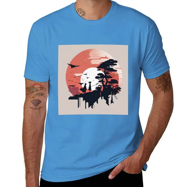 Simplitate în Anime: Tricou Minimalist Icons, cu uscare rapidă, grafică, haine kawaii, tricouri pentru bărbați mari și înalți_voghion.com