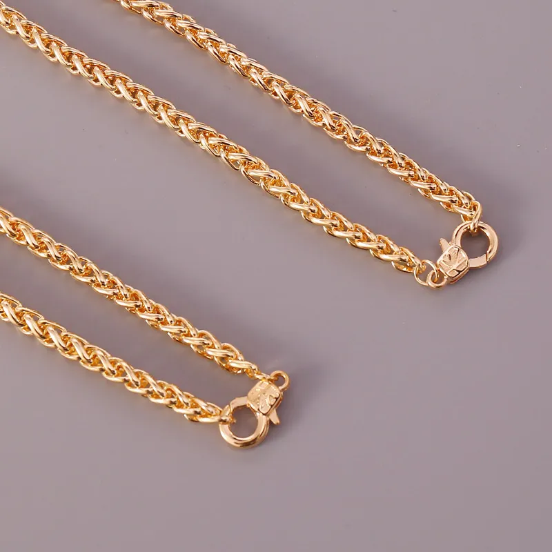 Collane con ciondolo punk geometriche spesse collana a catena per donne ornamenti retrò semplice_voghion.com